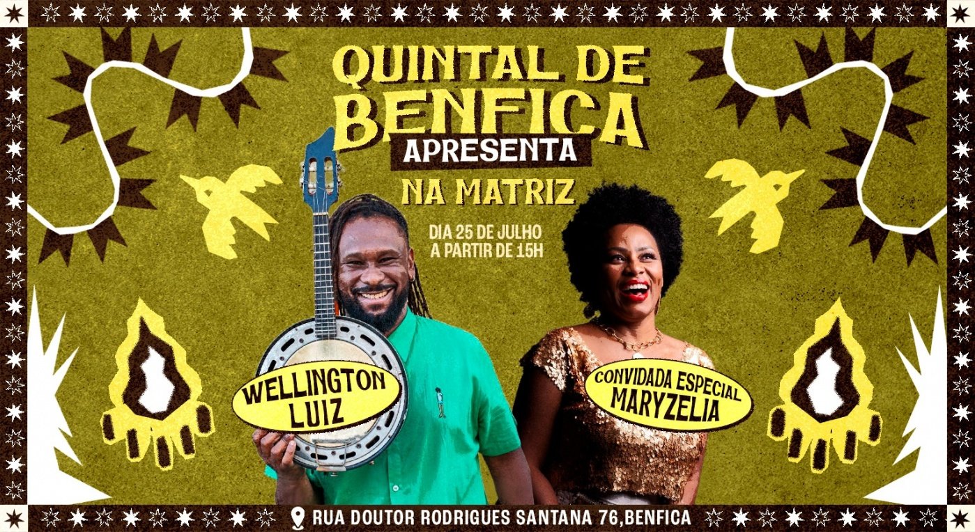 Quintal de Benfica apresenta Na Matriz com Welligton Luiz & Convidados (foto do evento)