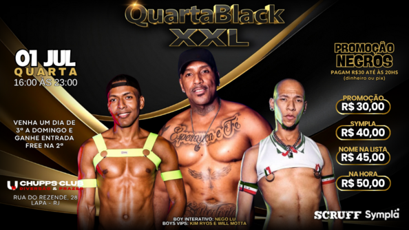 Quarta black xxl (foto do evento)