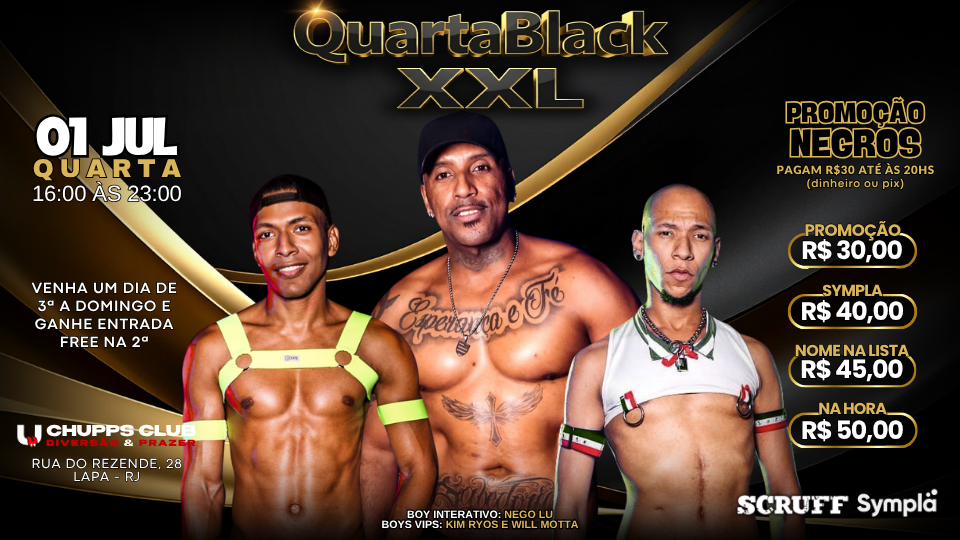 Quarta black xxl (foto do evento)