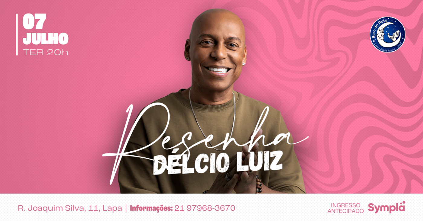 Resenha Délcio Luiz no Beco do Rato 07/07 (foto do evento)