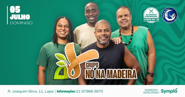 Roda de Samba do Grupo Nó na Madeira (foto do evento)