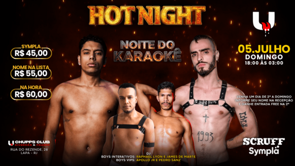 Hotnigt 2.0 c/ karaoke (foto do evento)
