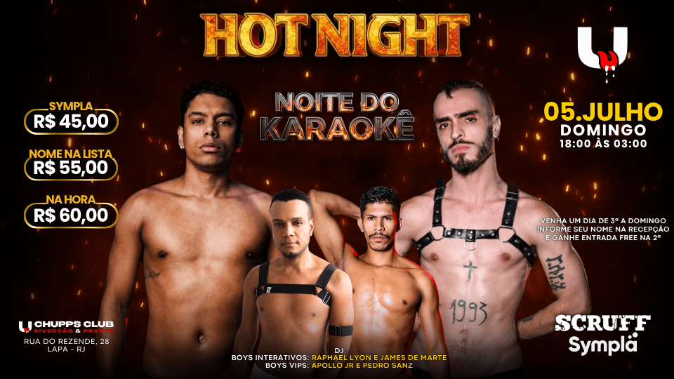 Hotnigt 2.0 c/ karaoke (foto do evento)
