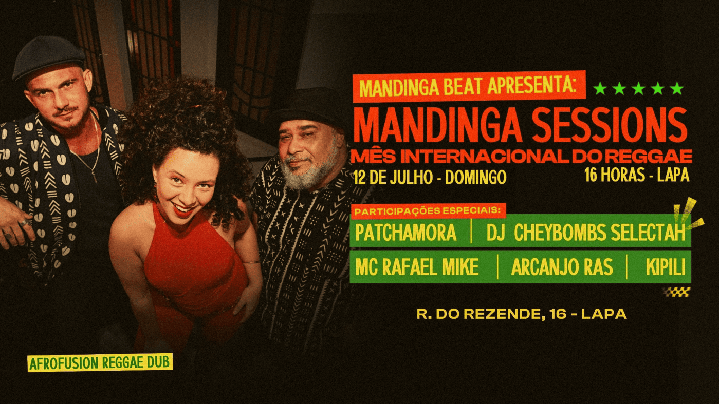 Mandinga sessions especial mês internacional do reggae (foto do evento)