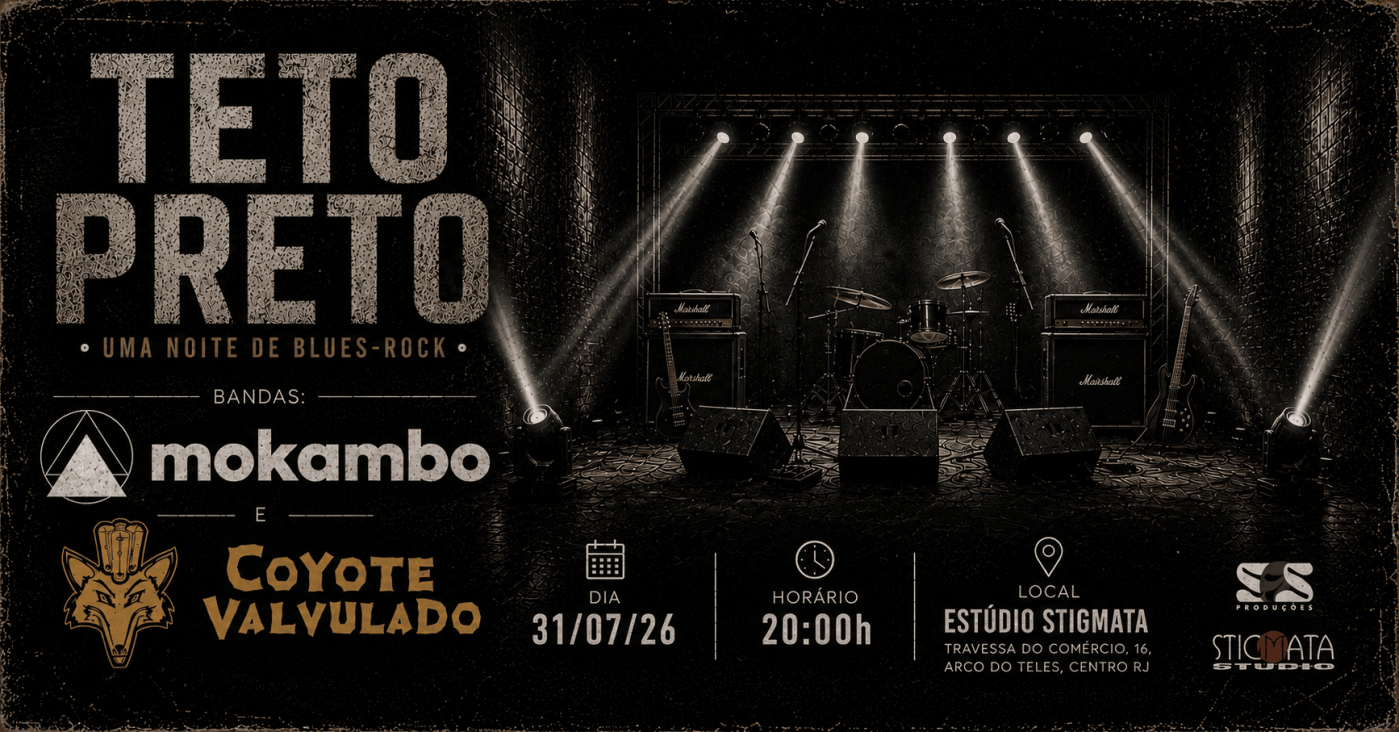 Teto Preto - Mokambo e Coyote Valvulado (foto do evento)