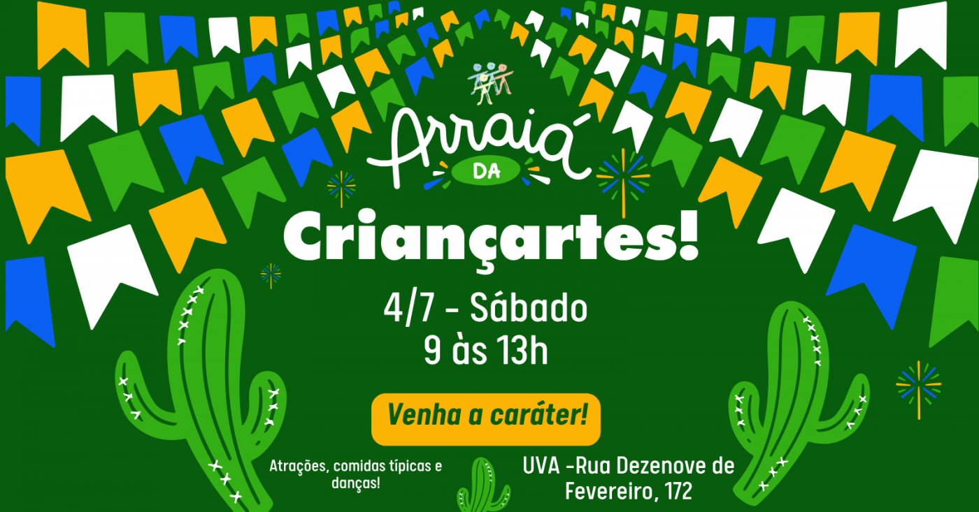 Festa Junina Criançartes 04/07/2026 (foto do evento)