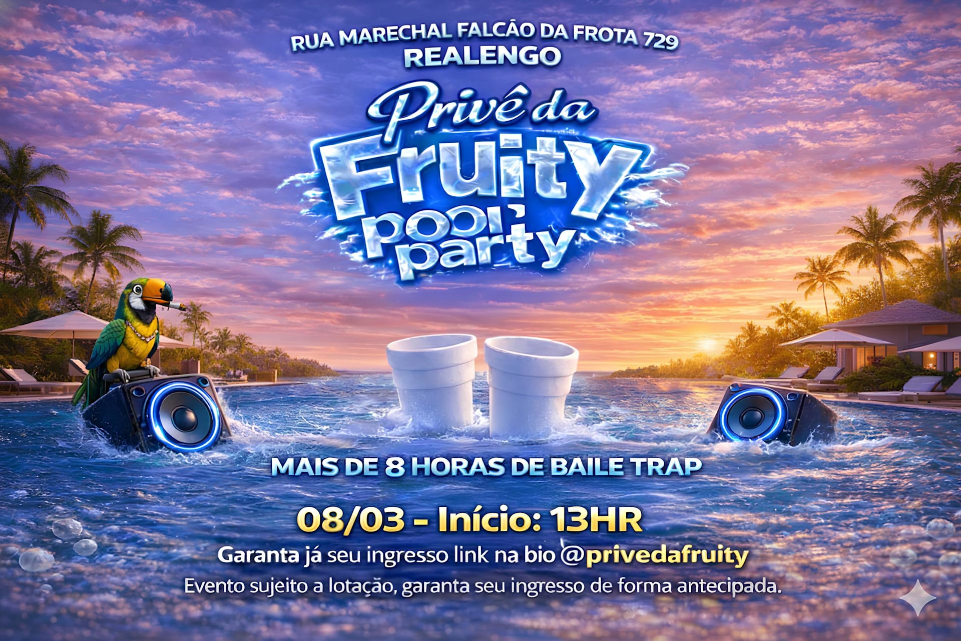 Privê Da Fruity (Edição Pool Party) #Bailetrap (foto do evento)