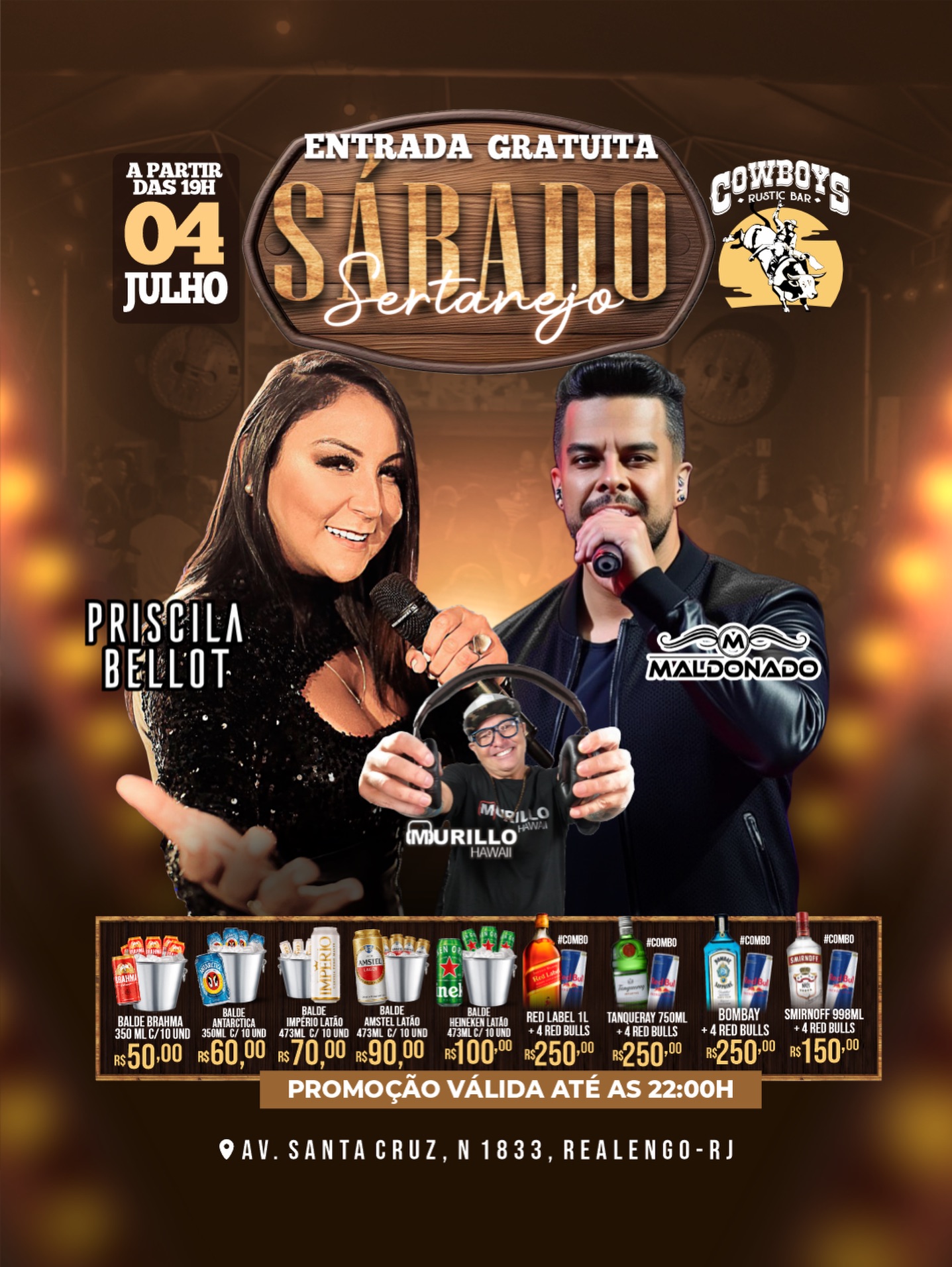 Sábado Sertanejo - 04/07/26 (foto do evento)