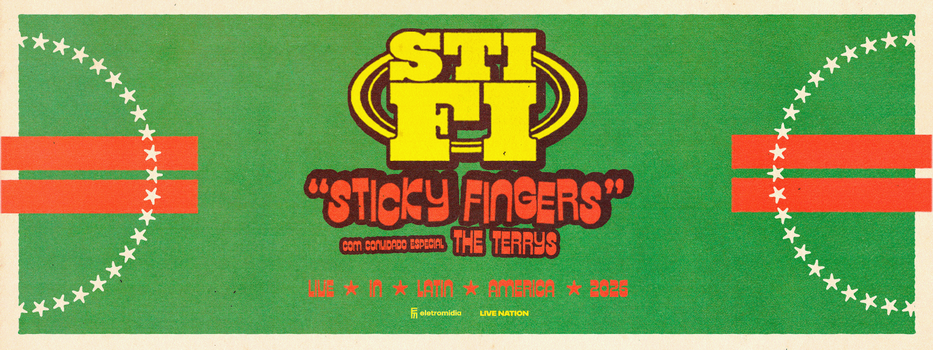 Sticky Fingers - Rio de Janeiro - 11/08/2026 - Venda Geral (foto do evento)