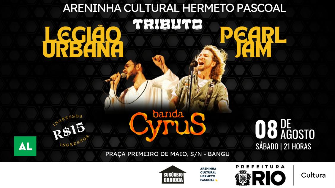 Tributo a Legião Urbana e Pearl Jam (foto do evento)