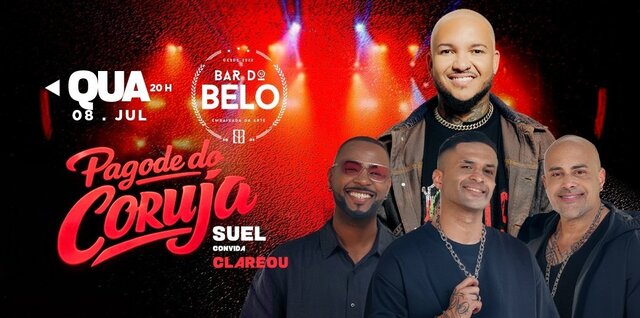 Bar do belo apresenta: pagode do coruja (suel convida clareou) (foto do evento)
