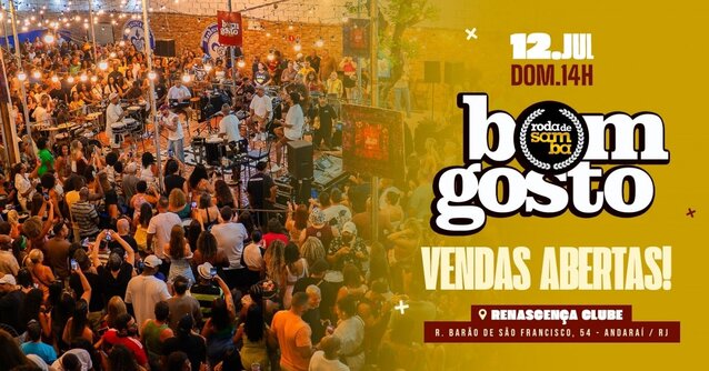 Roda de Samba do Bom Gosto - Renascença (foto do evento)