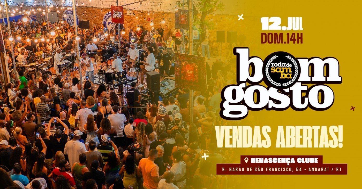 Roda de Samba do Bom Gosto - Renascença (foto do evento)