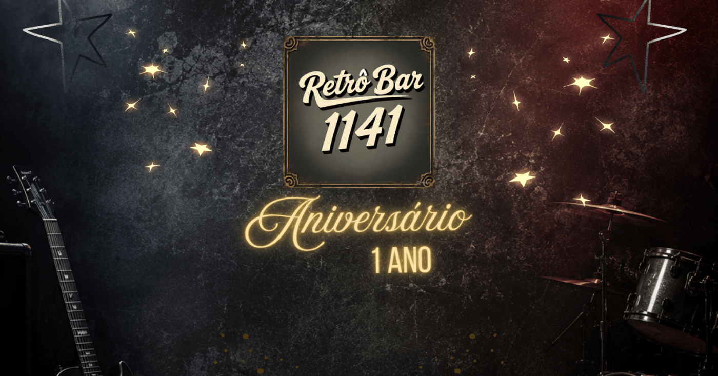 Aniversário de 1 ano do retrô bar (foto do evento)