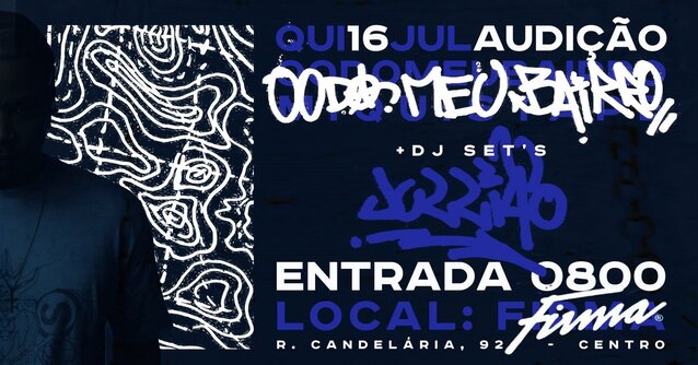 Audição de jullião | lançamento da "mixtape 00 do meu bairro" (foto do evento)