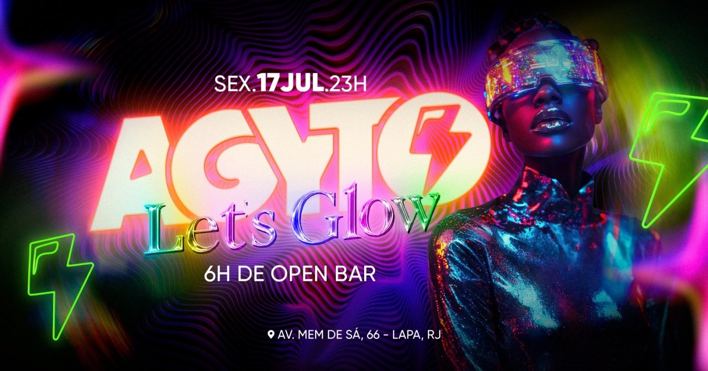 Agyto Lets Glow | Welcomeshot de Ballena + Pink Moon Liberado até 1h (foto do evento)