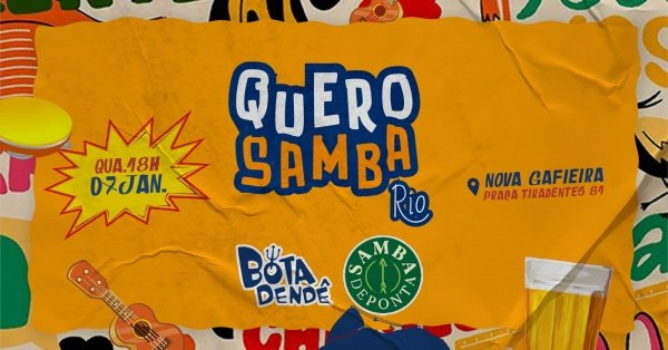 Quero Samba (foto do evento)