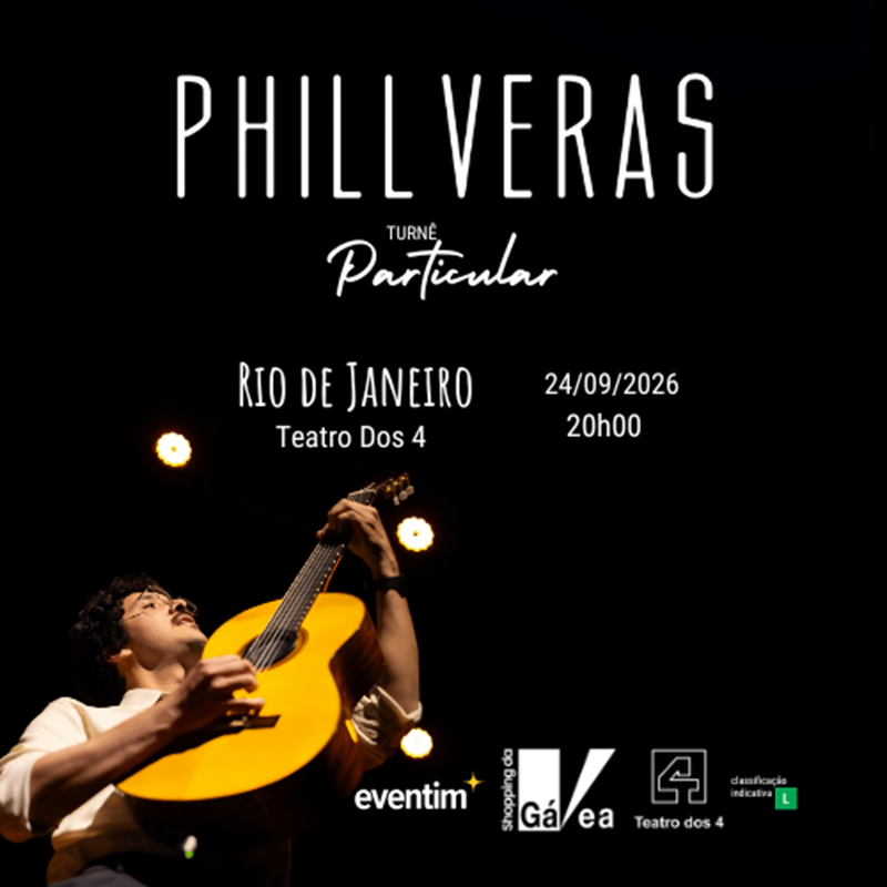 Phill veras - turnê "particular" / rio de janeiro (foto do evento)