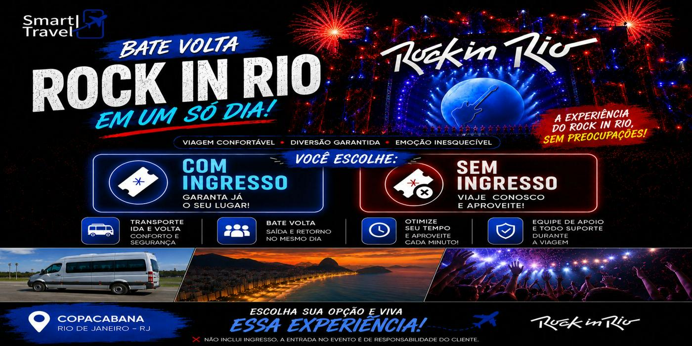 Bate volta rock in rio (foto do evento)