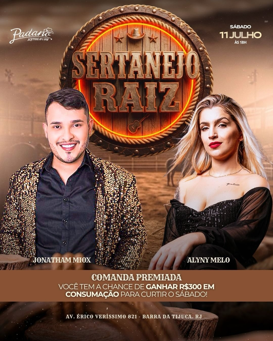 Sertanejo Raiz - 11/07/26 (foto do evento)