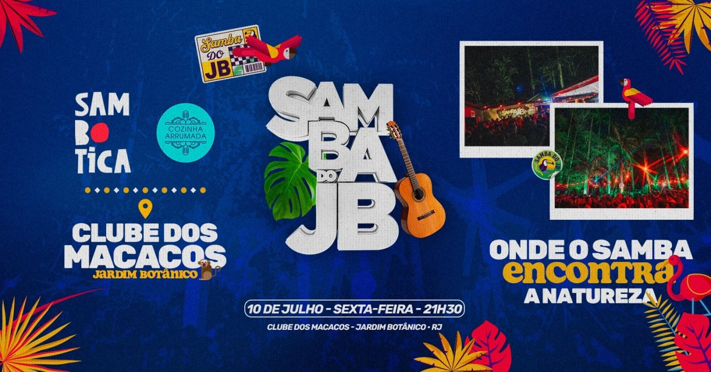 Samba do JB | Cozinha Artumada + Sambotica + 1H Open Cerveja* @ Jardim Botânico - Rio de Janeiro (foto do evento)
