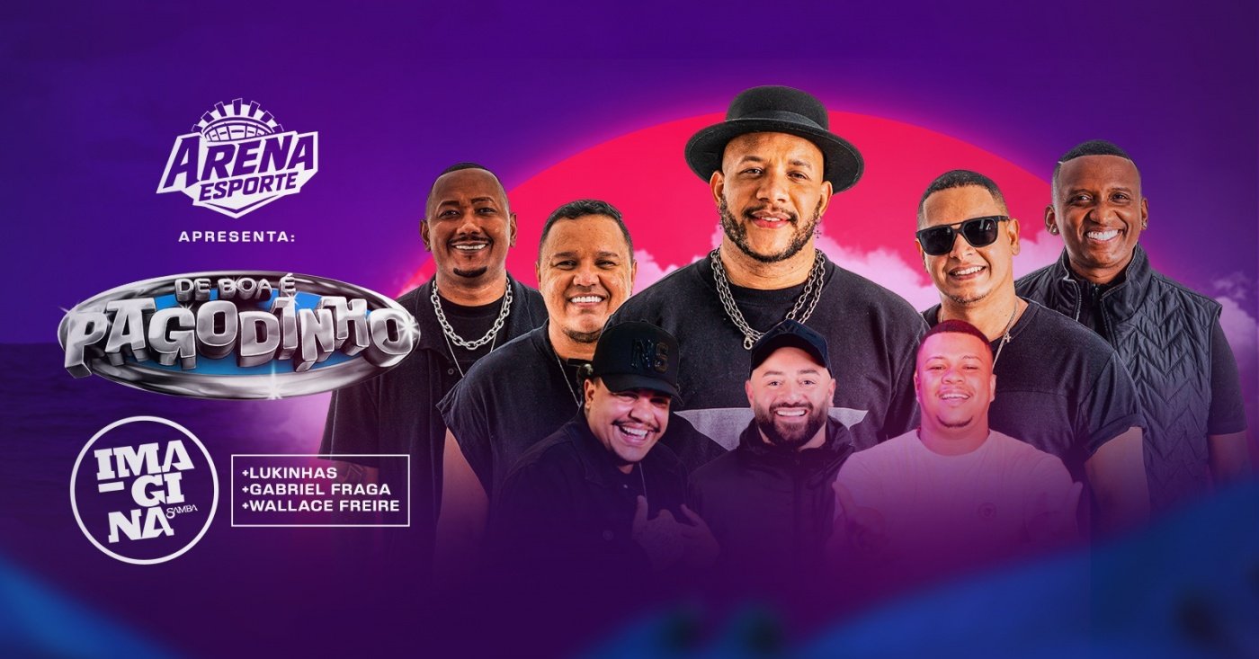 De Boa é Pagodinho com Imaginasamba | 12JUL (DOM) | Esporte Clube Jardim Guanabara (foto do evento)