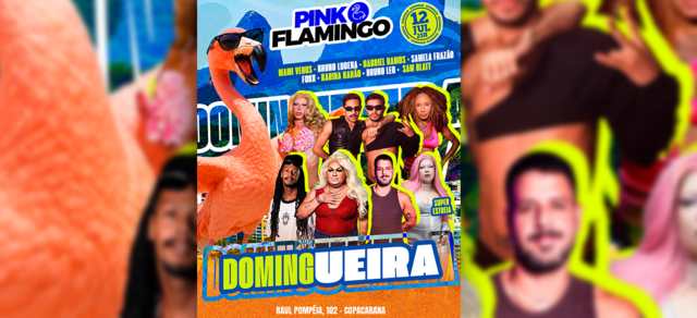 Pink Flamingo |Domingueira - 12 de Julho - 21h (foto do evento)