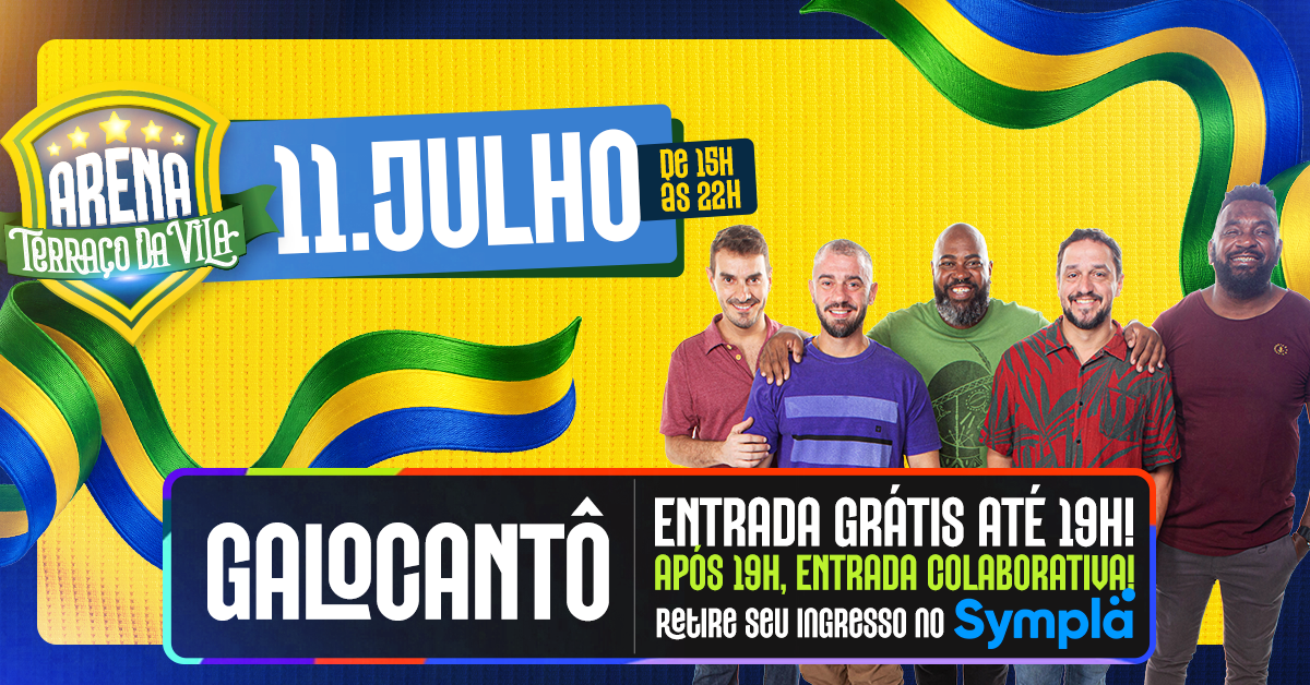 Galocantô no terraço da vila (foto do evento)