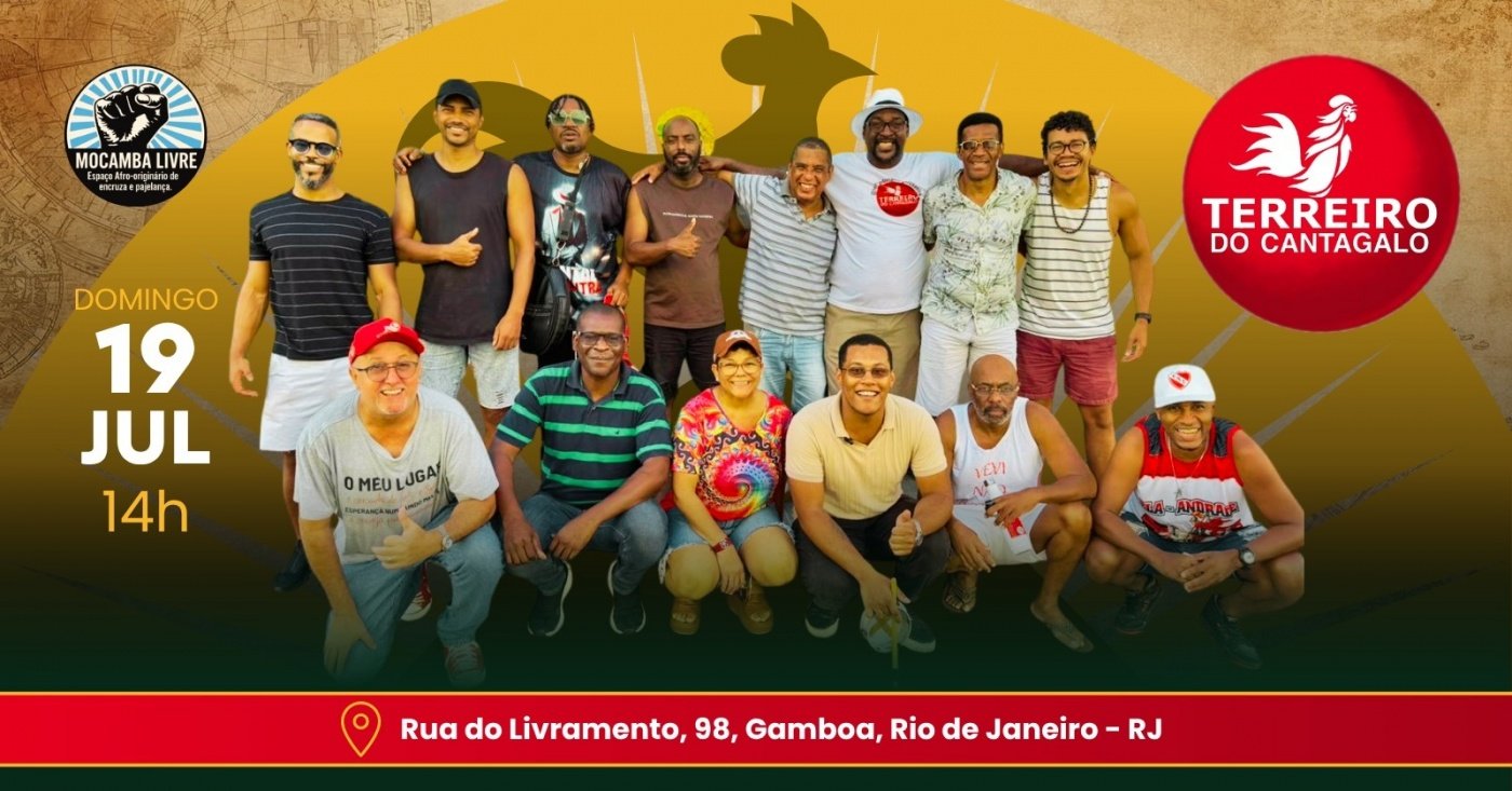 TERREIRO DE CANTAGALO - No mocamba Livre (foto do evento)