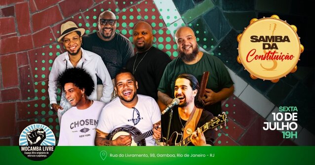 Samba da constituicao - dia 10 de julho (foto do evento)