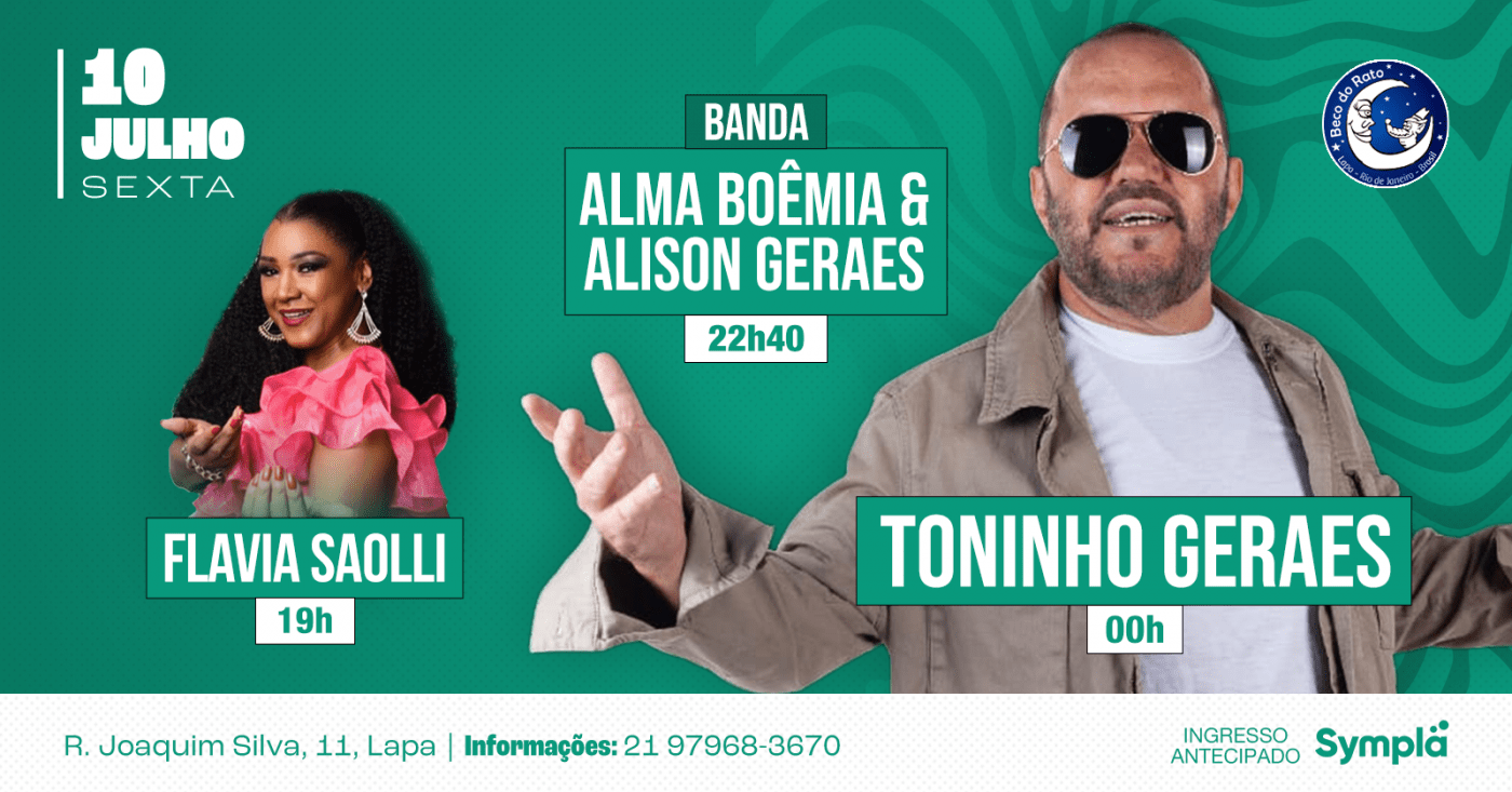 Toninho geraes - beco do rato (foto do evento)