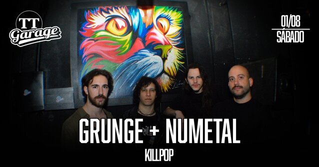 O melhor do Grunge e do New Metal com a banda Killpop - Sábado - 01/08 (foto do evento)