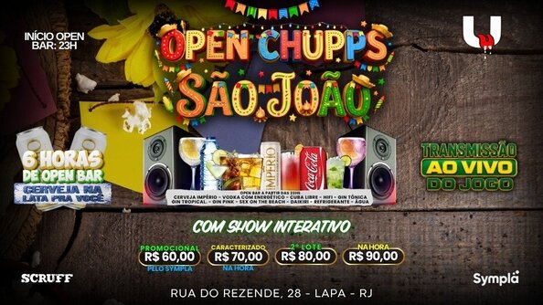 Open bar - sao joao (foto do evento)