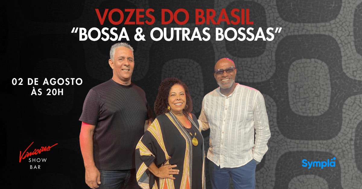 Vozes do Brasil no show “Bossa & Outras Bossas” (foto do evento)