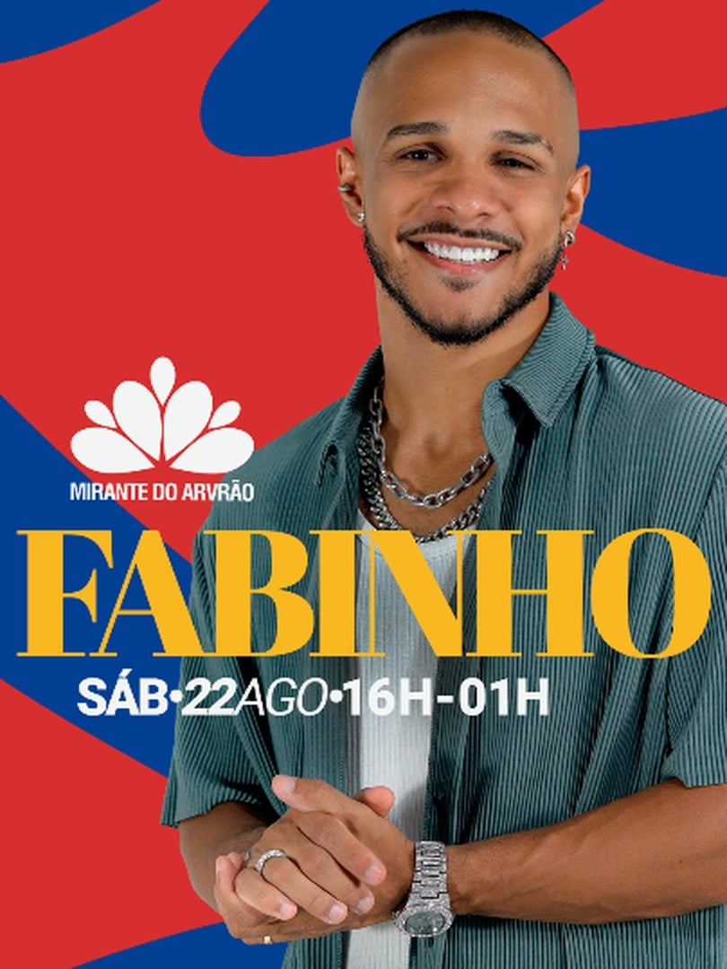 Fabinho no Mirante do Arvrão (foto do evento)
