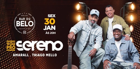 bar do belo apresenta: vou pro sereno (foto do evento)