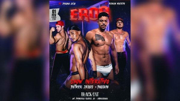black cat: eros |domingo - 01 de fevereiro - 23h (foto do evento)