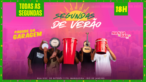 SEGUNDAS DE VERÃO MANGA BAR (foto do evento)