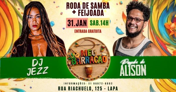 meu barracão (foto do evento)