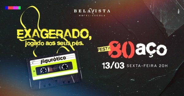 festa 80aço - figurótico convida glauco alves da banda classika (foto do evento)
