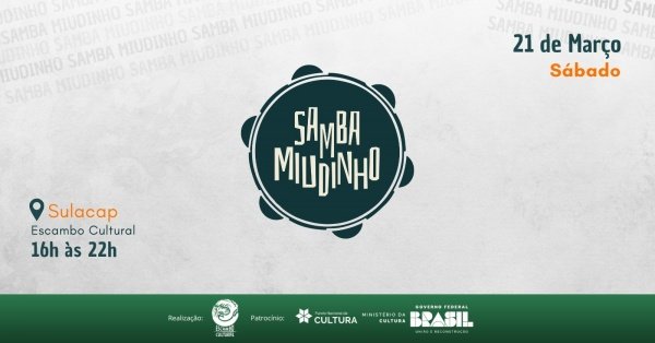 samba miudinho (foto do evento)