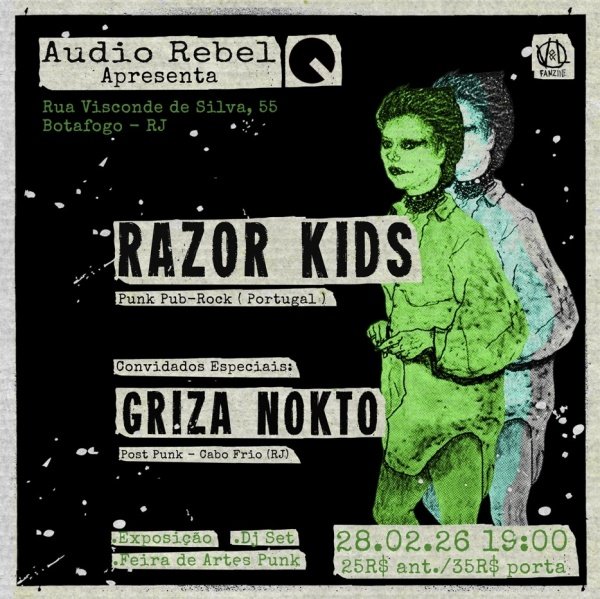 razor kids e griza nokto (foto do evento)