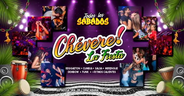 papaya x ¡chévere! | carnaval latino | sábado 21 fevereiro | copacabana | tau (foto do evento)