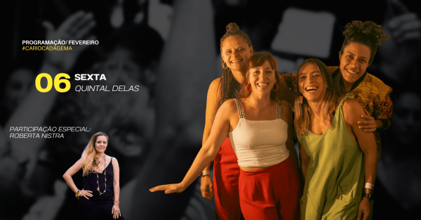 quintal delas part. especial roberta nistra (foto do evento)