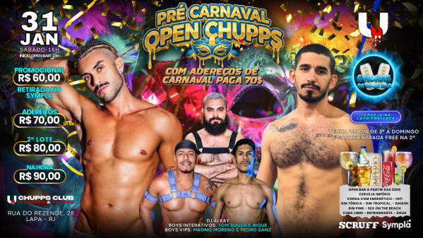 open chupps pré carnaval (foto do evento)