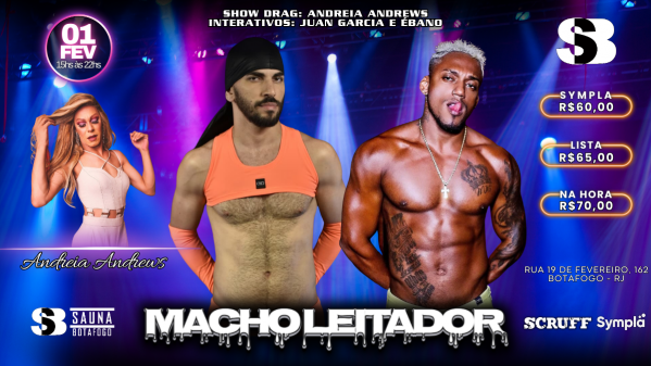 sb - macho leitador (foto do evento)