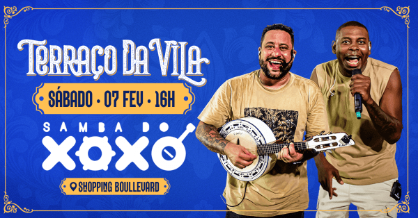 samba do xoxó no terraço da vila (foto do evento)