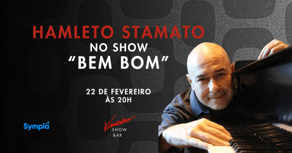 hamleto stamato no show “bem bom” (foto do evento)