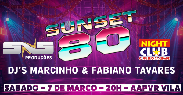 sunset 80 (foto do evento)