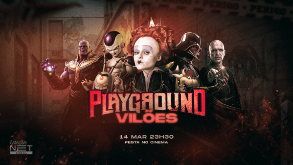 playground: vilões no cinema | estação net rio botafogo | full open bar (foto do evento)